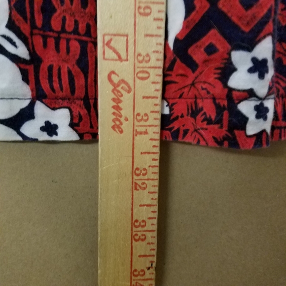 MAUI LEGEND Hibiscus Hawaiian Shirt sz Large - Picture 7 of 7